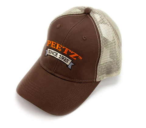 PEETZ Washed Trucker Mesh Hat
